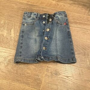 Molo Kids Dark Wash Jean Skirt Size 6